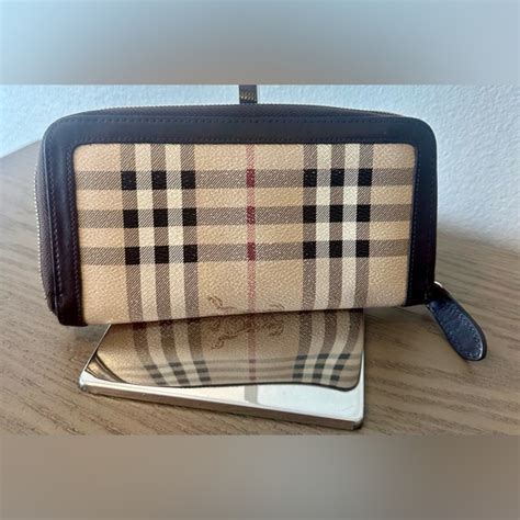 burberry ziggy zip wallet|burberry vintage wallet.